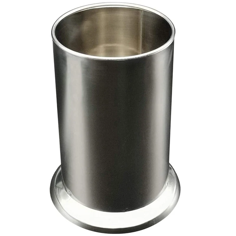 

Stainless Steel Straw Holder, Counter-Top Straw Dispenser, Cutlery Organizer, Spoons Forks Chopsticks Storage