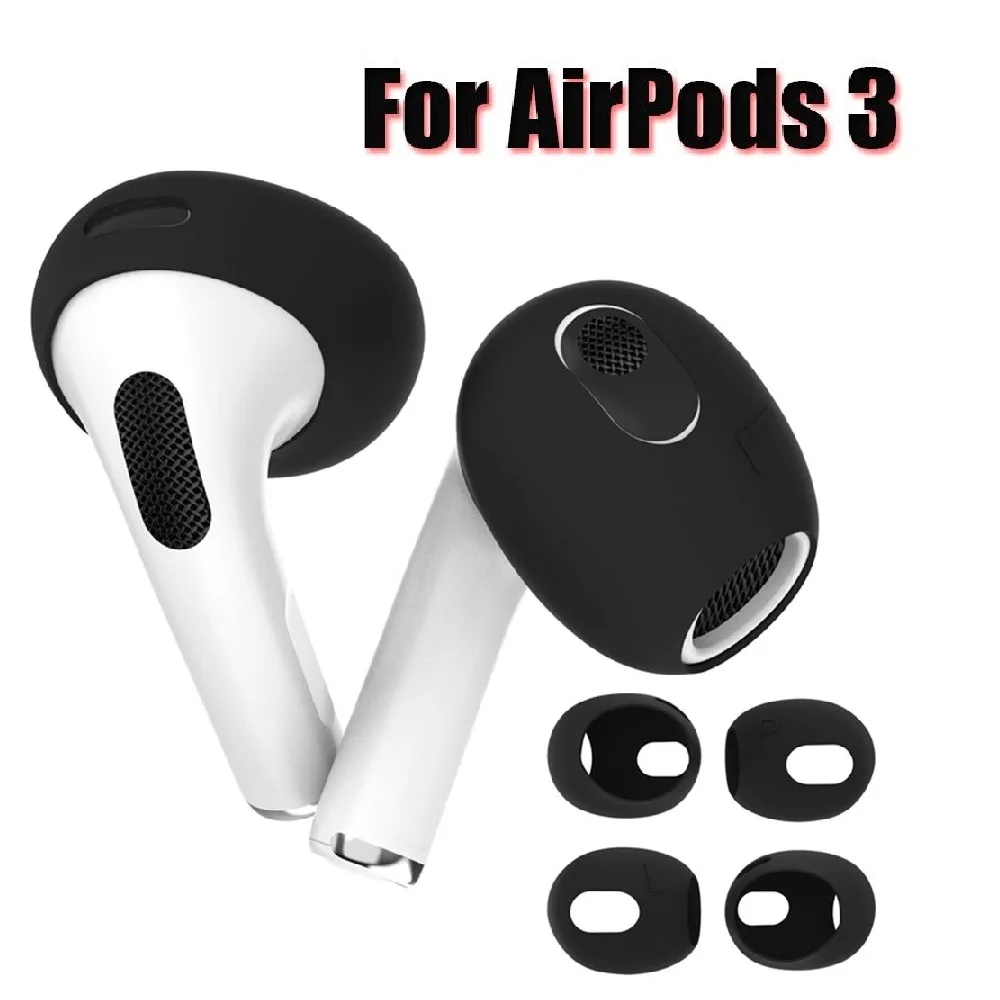 

1 Pairs Silicone Ear Cover For AirPods 3 Soft Anti Slip Silicone Earphone Bluetooth Headphones Ear Cover Replacement Accessories