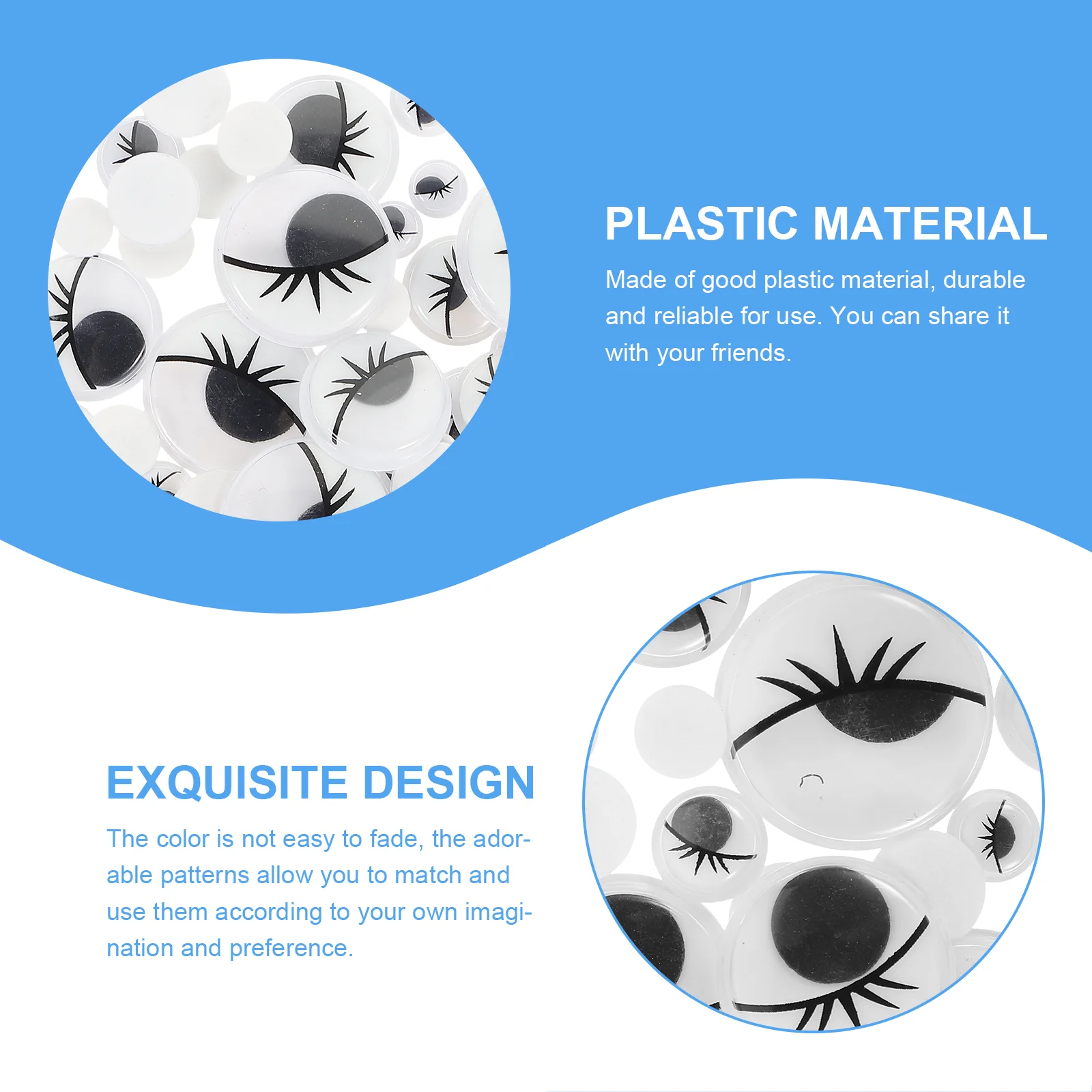 Самоклеящиеся наклейки с героями мультфильмов глазное яблоко поделки своими