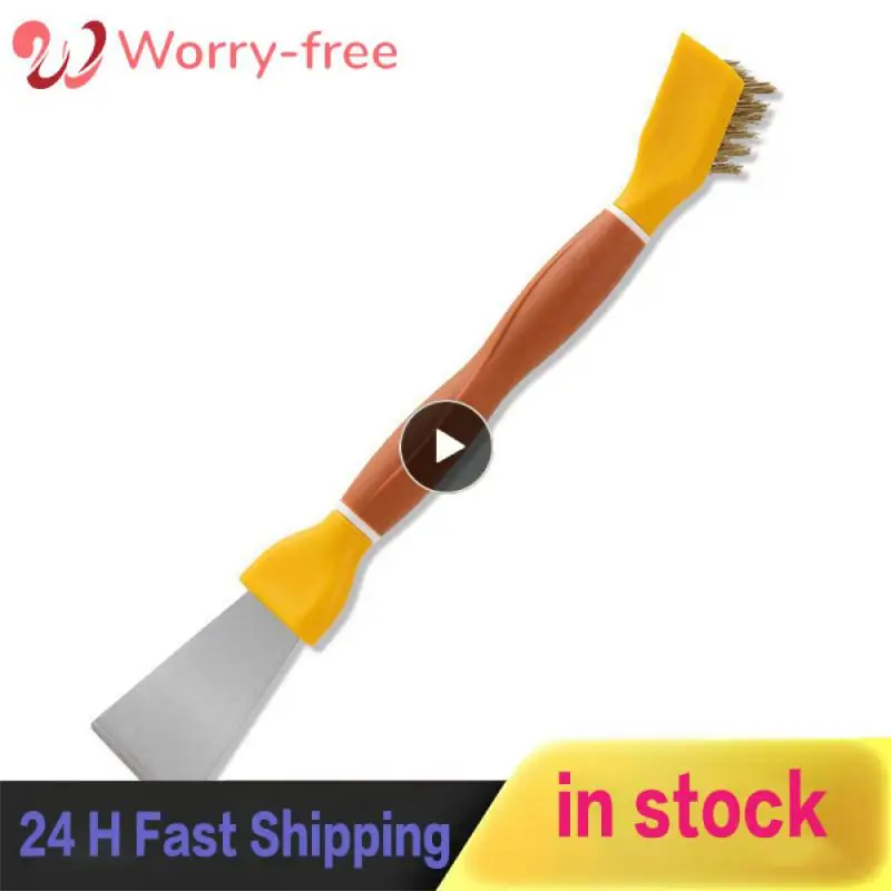 

Smoke Machine Gap Remove Oil Rust Removal Kitchen Practical Tool Double Head Multifunction Cleaning Shovel Scraper Durable