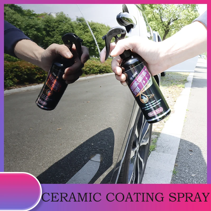 

Car Nano Ceramic Coating AIVC 300ml Durable High Protection 3 In1 Crystal Polishing Hydrophobic Wax Paint Kit Care Car Detailing