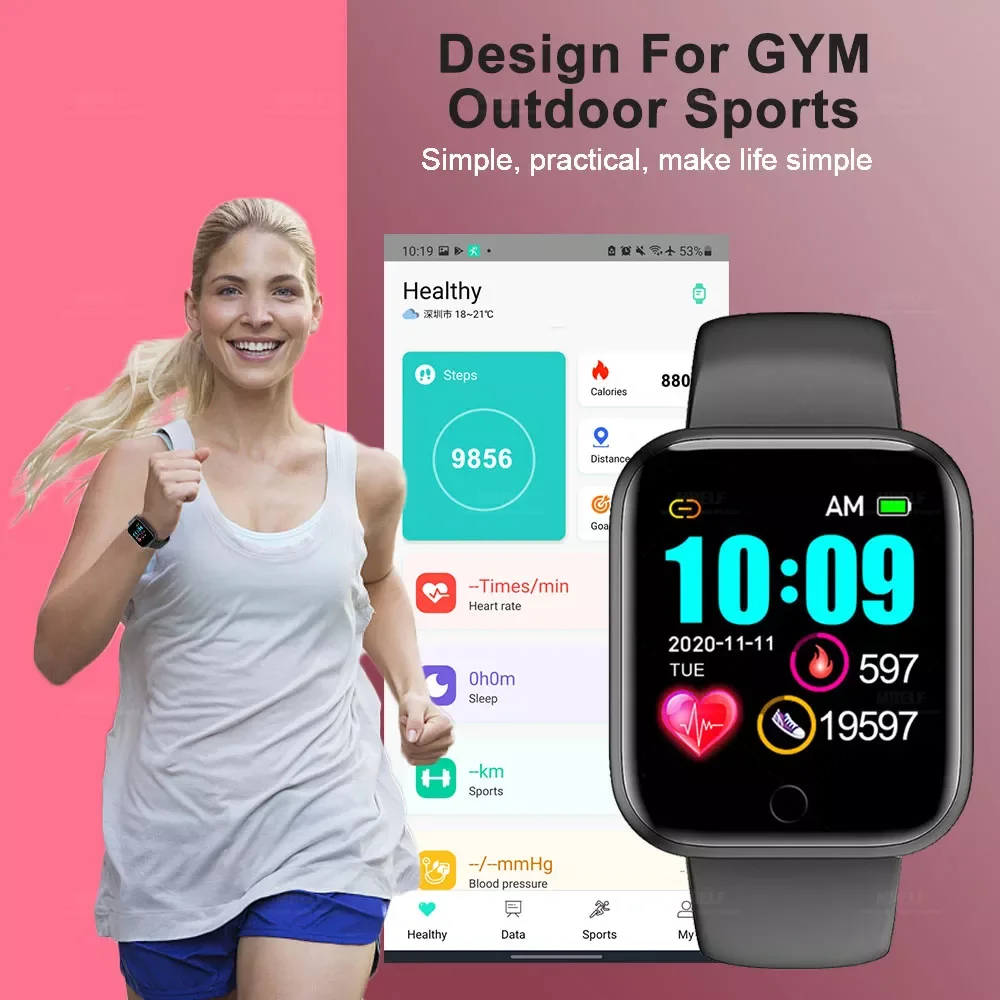 

Smart Watch For Android Watch Electronic Watch Watches Women Smartwatch Children Women Women's Wristwatch Kids Watches Fitbi