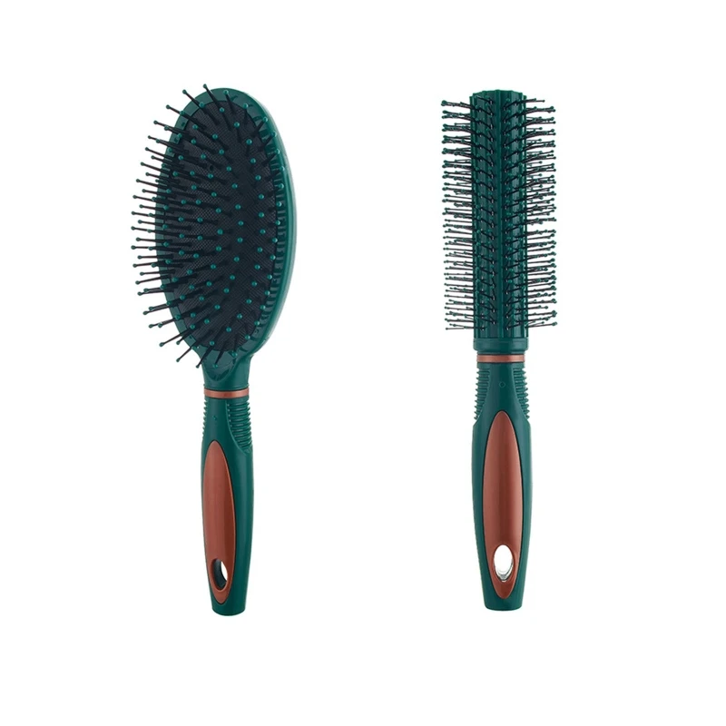 

Щетка для волос, Антистатическая Массажная овальная расческа, круглая щетка для волос, щетка для распутывания волос, щетка для распутывания...