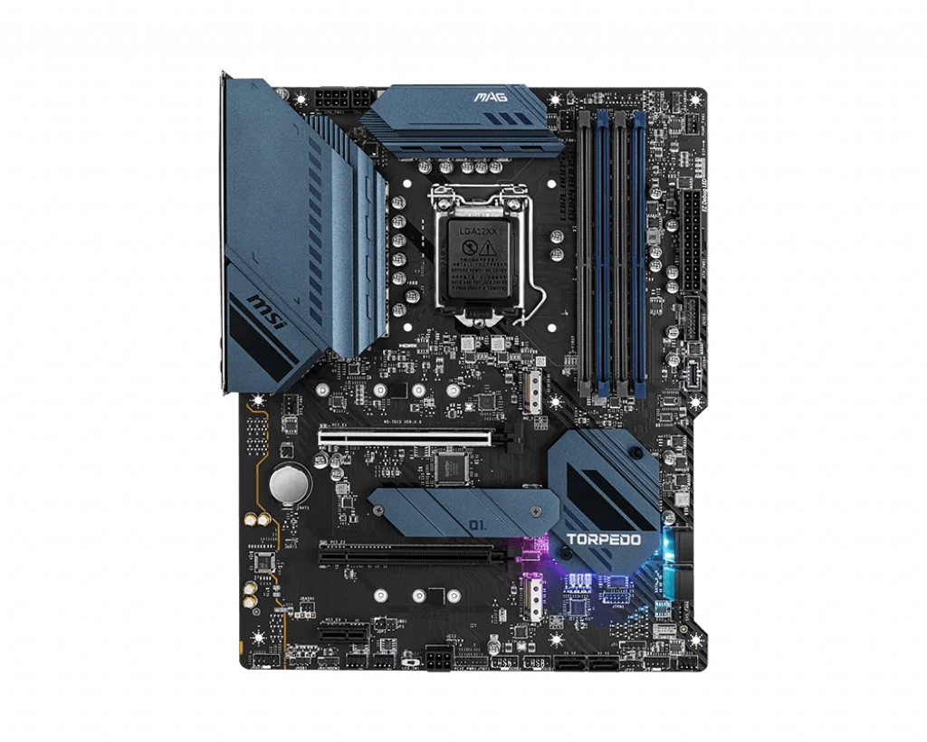 

LGA 1200 Motherboard MSI MAG B560 TORPEDO 1200 Motherboard DDR4 Intel B560 128GB USB3.2 M.2 SATA III ATX HDMI For Core i5 10500