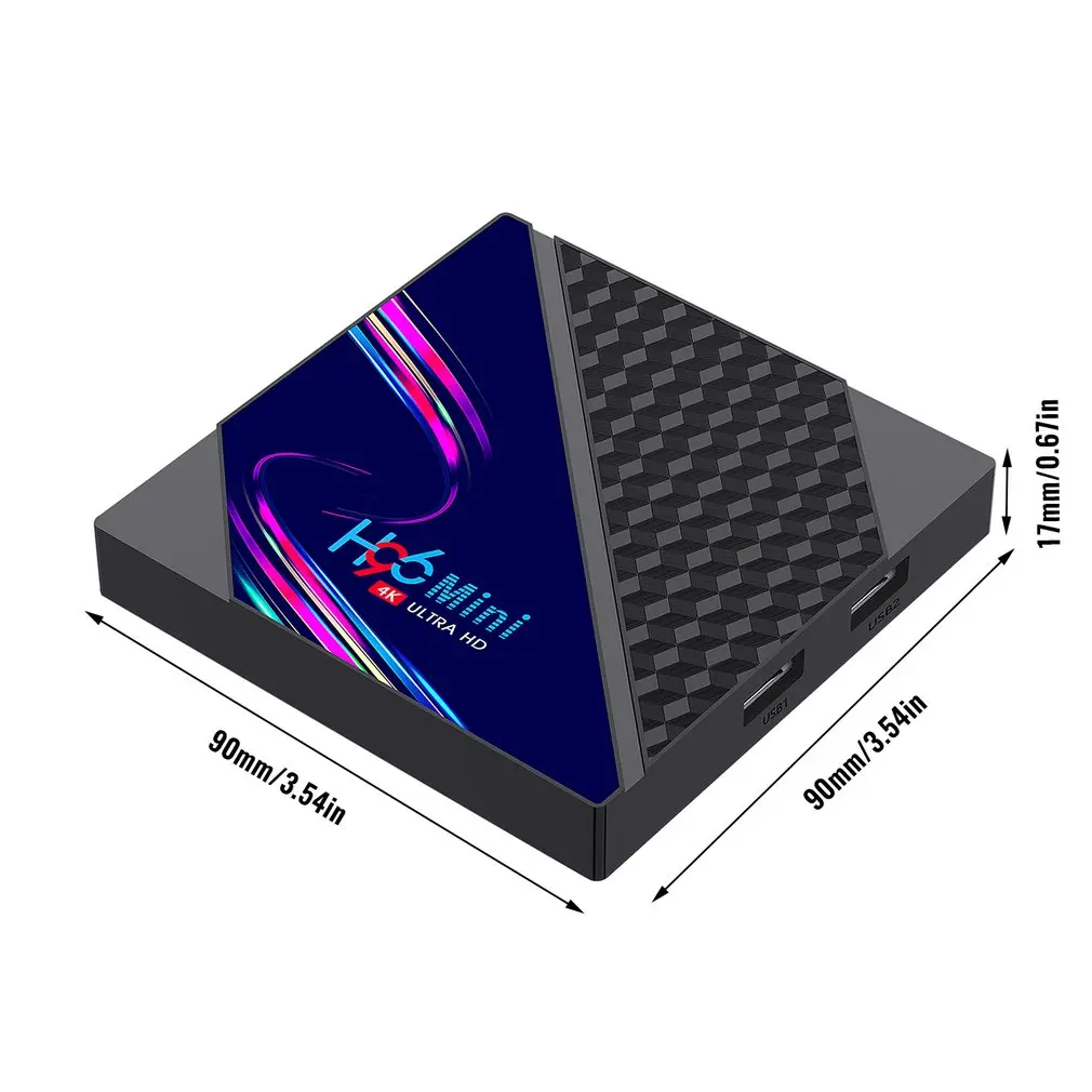 Приставка Смарт-ТВ H96 Mini V8 RK3228A 2 + 16 ГБ Android 10 0 4K |