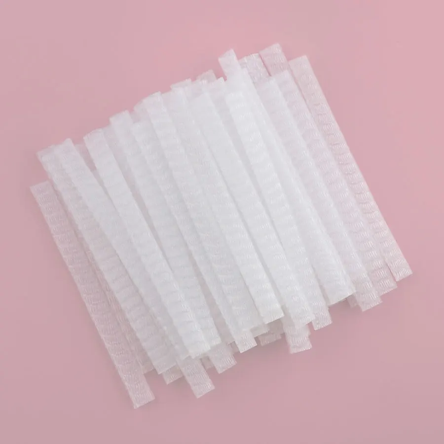 25/50 шт. кисти для глаз шириной 0 5 см защитная сетка предотвращения вьющихся волос