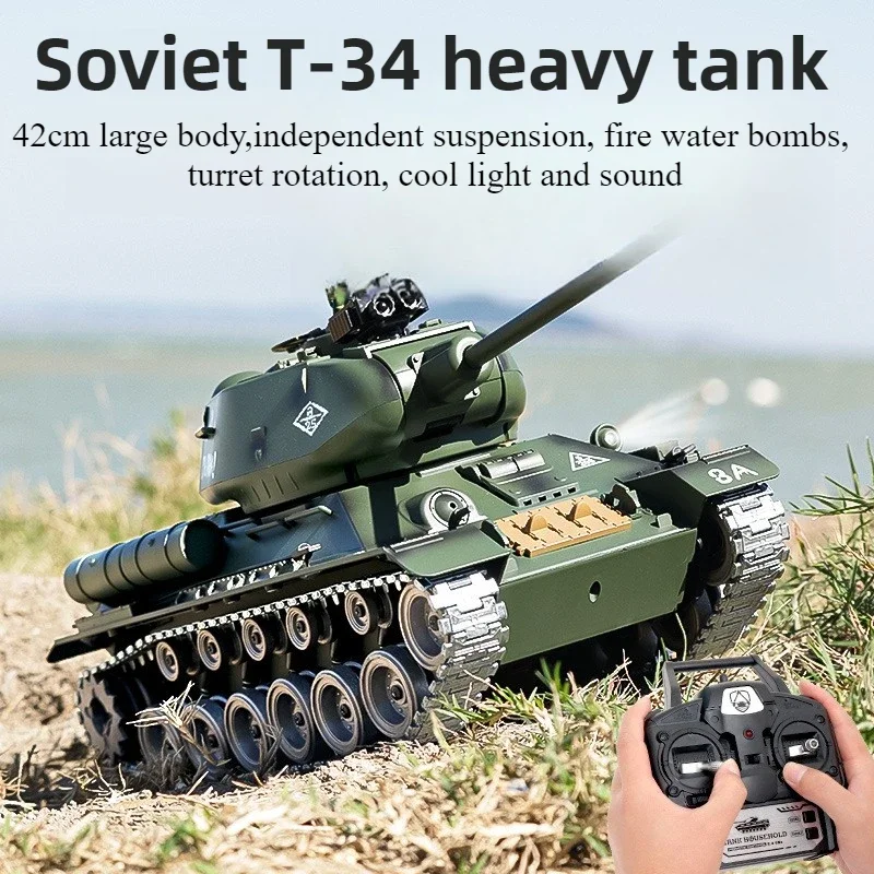 Kawaii 42 см суперсплавная гусеница радиоуправляемая игрушка-танк крутые вещи