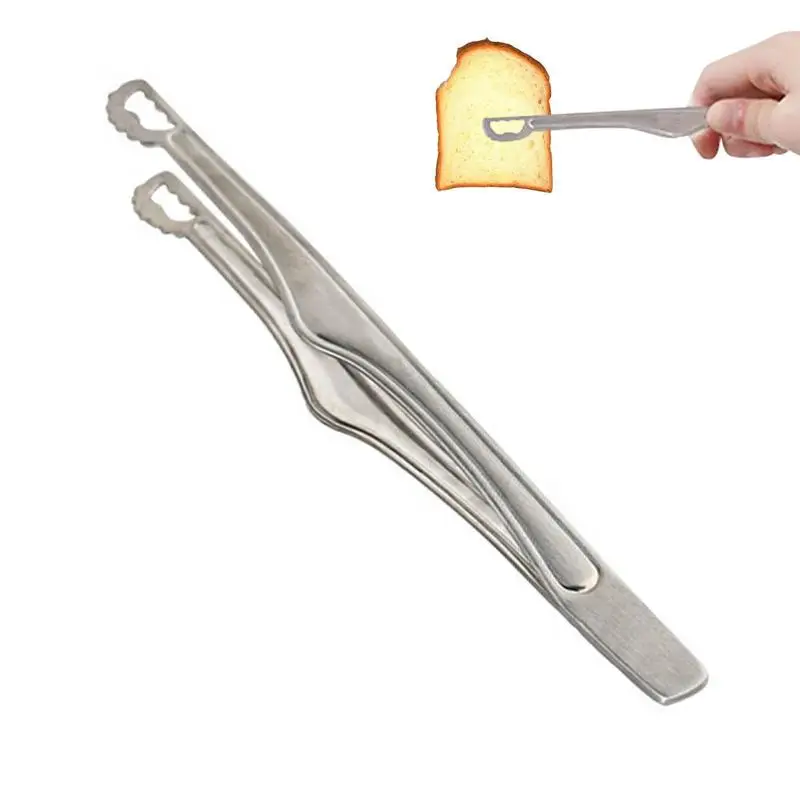 

Щипцы для гриля, маленький Зажим для барбекю, термостойкие металлические инструменты для гриля, прочный захват для антипригарных кастрюль, салата, барбекю, жарки, выпечки