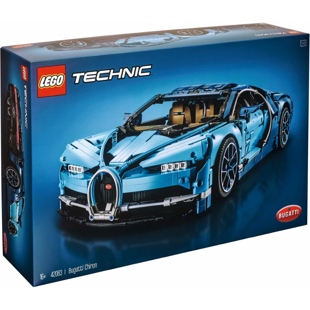 Конструктор LEGO Technic (Техник) 42083 Bugatti Chiron 16+ | Игрушки и хобби
