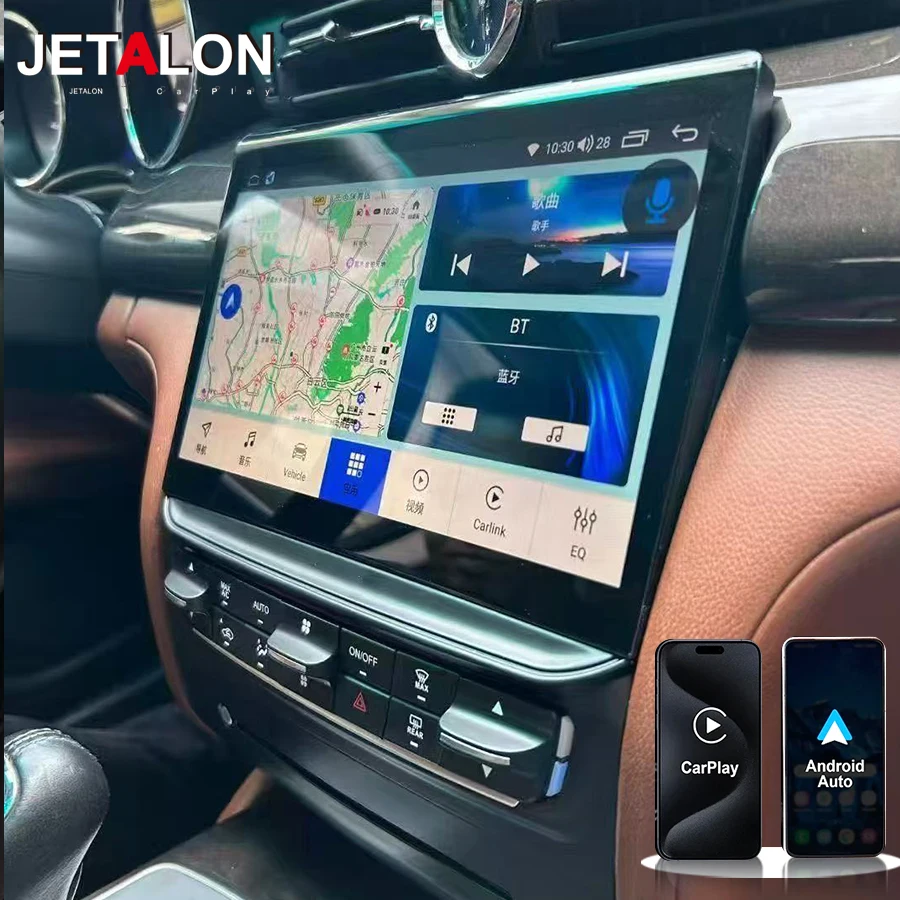

Для Maserati Quattroporte 2013-2017 Android 15, автомобильный радиоприемник, мультимедийный плеер, стерео GPS-навигация, головное устройство Carplay DSP