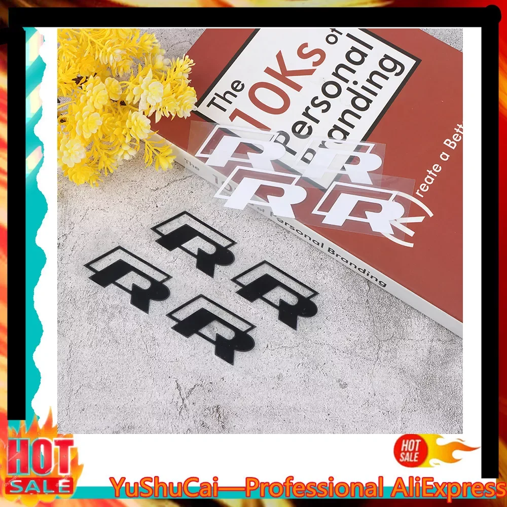 

NEW2023 4Pcs 6 R Auto Stickers for GOLF R Quality Brake Caliper Graphic Decals Stickers Racing Tuning Seat Sticker