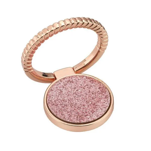 

2023 LAX Sparkle Ring Holder Kick-Stand - Rose phone accessories