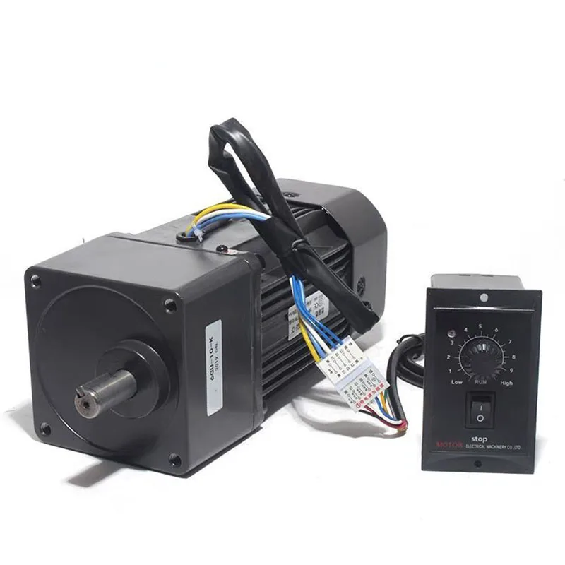 

220W 220V gear reducer motor + deceleration reducer speed control adjustment motor reversible motor motor