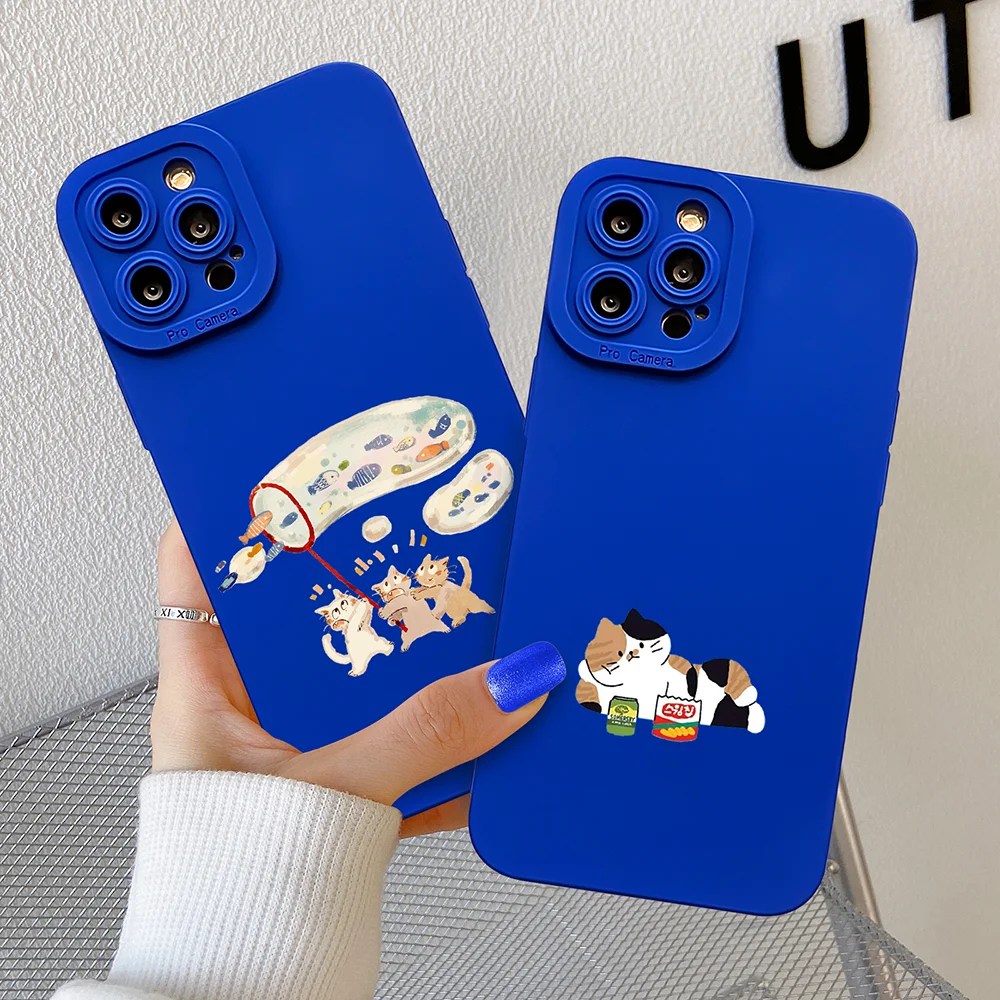 

Funny Cast Camera Protection Phone Case for IPhone 12 13 11 Pro Max X XR XS Max 7 8 Plus SE 2020 Soft Silicone Bumper Back Cover