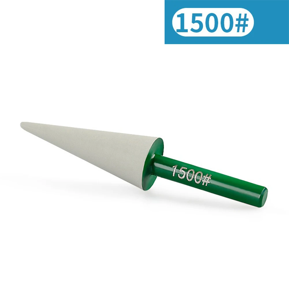 

1 шт. конические алмазные шлифовальные насадки 50-1500 грит с хвостовиком 6 мм, алмазные шлифовальные фрезы из смолы для полировки металлических форм, вращающиеся инструменты