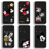 cute funny cartoon mickey minnie mouse phone case for huawei y6p y8s y8p y5ii y5 y6 2019 p smart prime pro