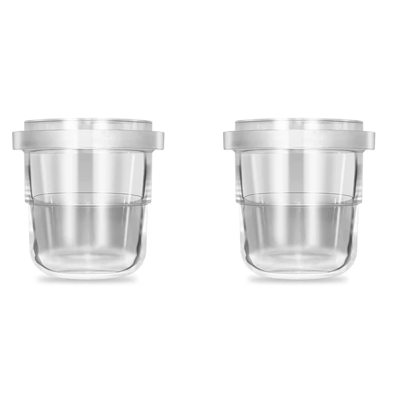

2X 58Mm Dosing Cup, Espresso Dosing Cup For 58Mm Portafilters, Coffee Machine Accessories