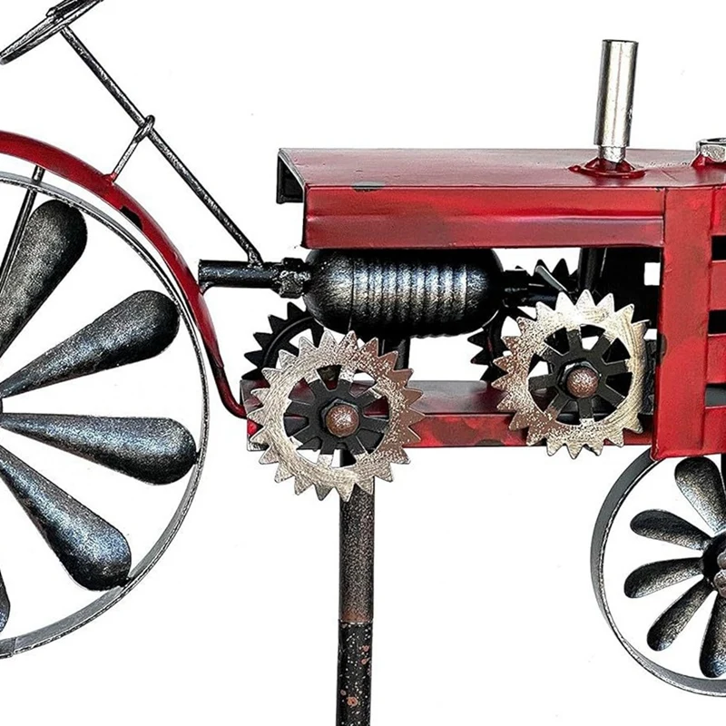 Трактор ветровой Спиннер металлический трактор тележка для дорожек дворов