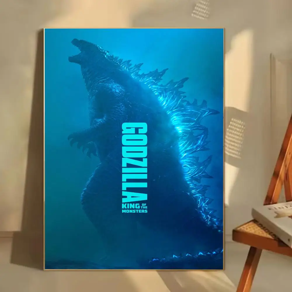 Постеры Monster-G-GodzillaEs-s, акварельные настенные принты, декор для комнаты, самоклеящиеся художественные постеры, водонепроницаемая бумага (art.: 3920d9f64299b) - 3920d9f64299b