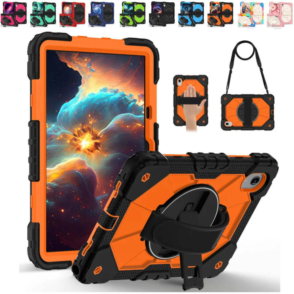 Фото Сверхмощный чехол для Lenovo Tab M11 11 дюймов TB331FC TB330FU Idea 11 TB336ZU Xiaoxin Pad 2025 2024 11 дюймов, чехол для планшета с ремешками №1