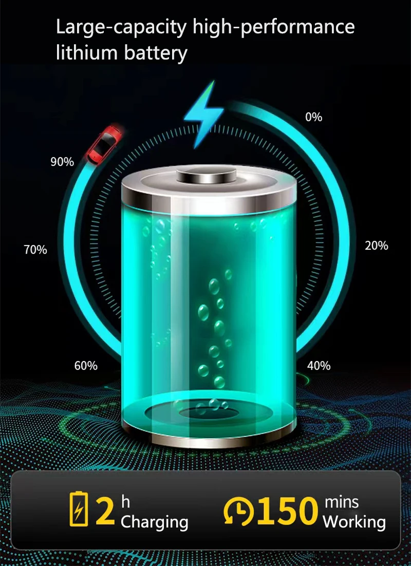 Professional Cordless Hair Clipper, Madeshow M6 Haircut Machine, Newest Hair Trimmer for Barbers, All Metal Haircutting Machine