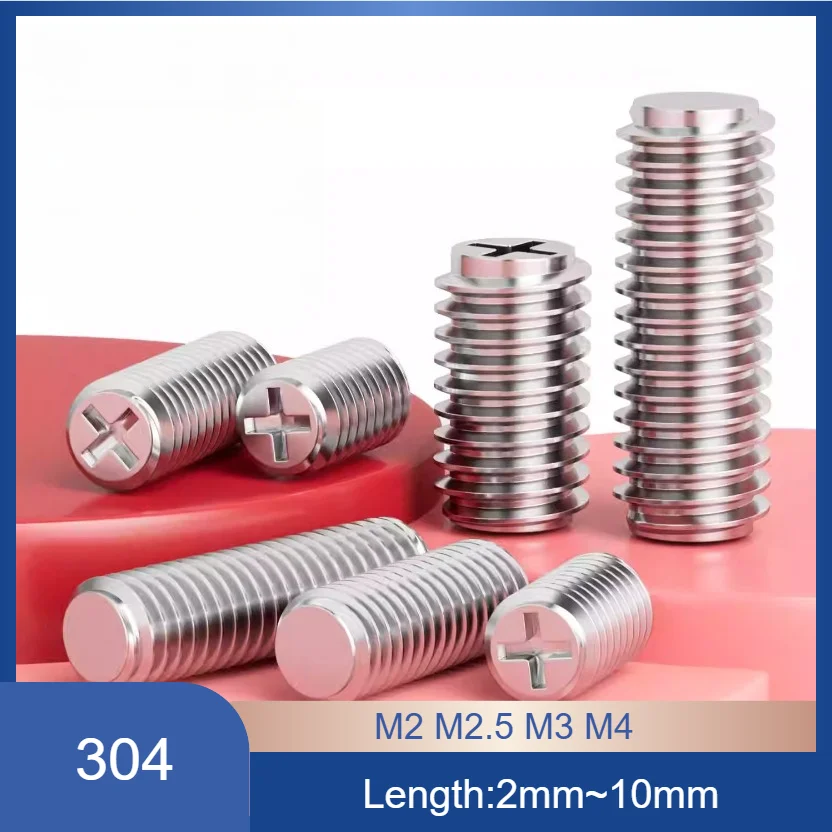 

Винты IRIR Phillips M2-M4 из нержавеющей стали