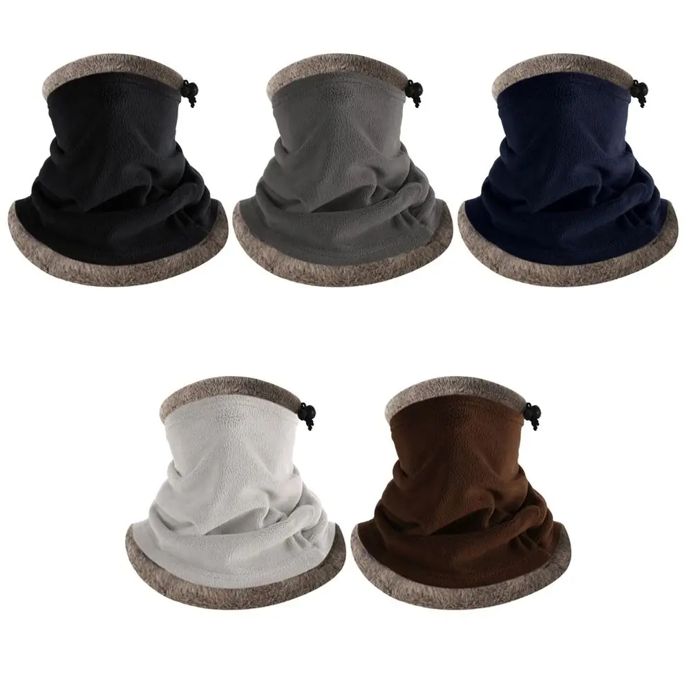 

Velvet Sports Bandana Windproof Headgear Thickening Plush Neck Warmer Neck Scarf Running