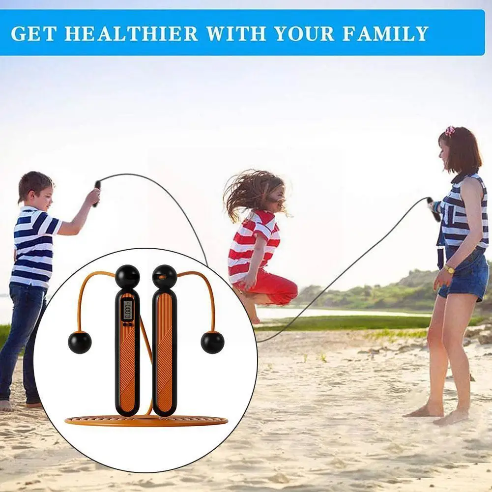 

Wireless Ball Jump Skipping Rope With Smart Counting Workout Exercise Equipment Fitness Color 3 Sports Training Aerobic Dis V1V2