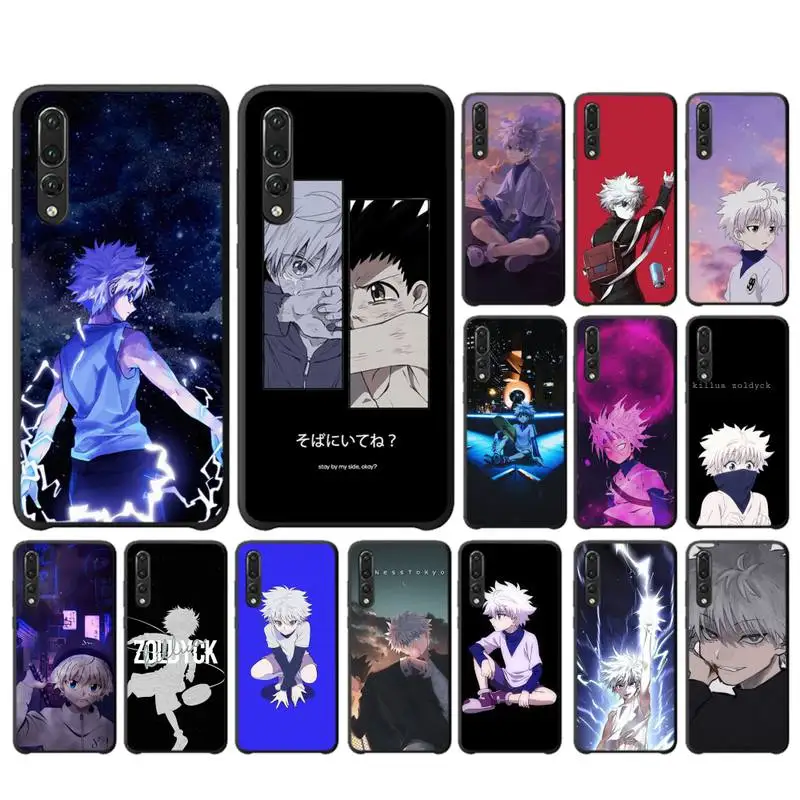 

MaiYaCa Anime Hunter X Hunter Killua Zaoldyeck Phone Case for Huawei P30 40 20 10 8 9 lite pro plus Psmart2019