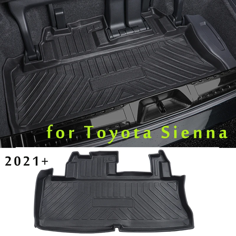 Custom Car Trunk Mat For Toyota Sienna XL40 4th 2020 2021 2022 TPO Car Accessories Custom Cargo Liner