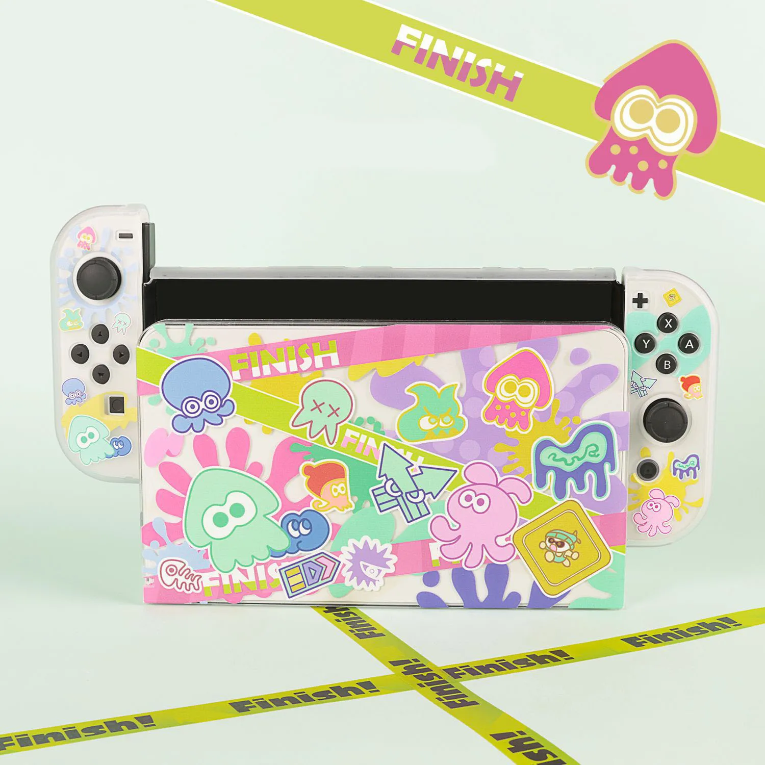 Матовый Прозрачный жесткий чехол Защита для Nintendo Switch/NS Oled Joycon