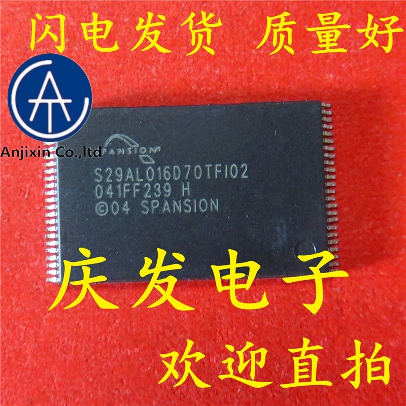 

10pcs real orginal new in stock Spot S29AL016D70TFI02 S29AL016D TSSOP - 48