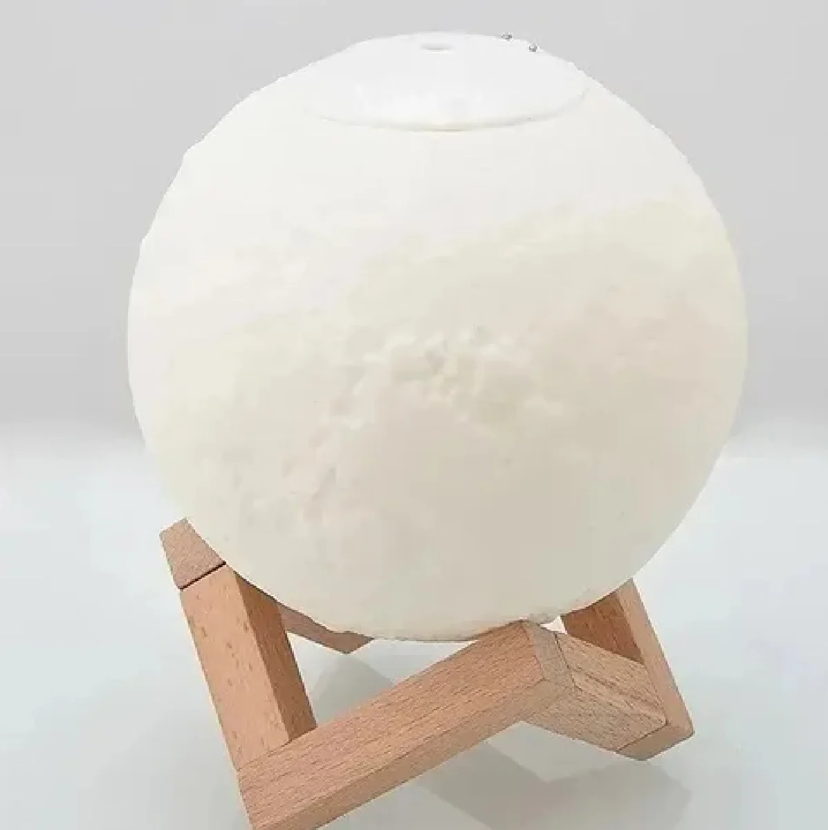 

Luminária Abajur Umidificador Aromatizador Globo Lua Cheia 3D