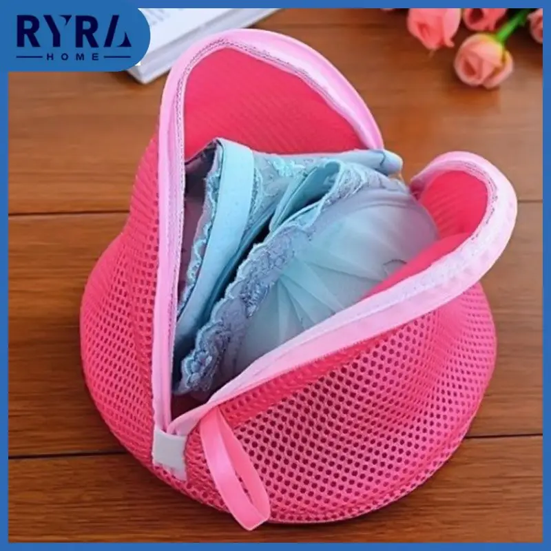 

Protection Net Mesh Bag New Triangle Underwear Washing Machine Three Layer Mesh Bag Lingerie Protect Aid Mesh Bag High Quality