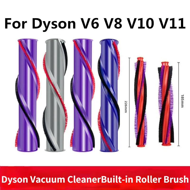 

Carbon Fiber Roller Brush Rolling Replacement for Dyson Vacuum Cleaner V6 V7 V8 V10V V11 Brushroll Head Bar Tools Accessories