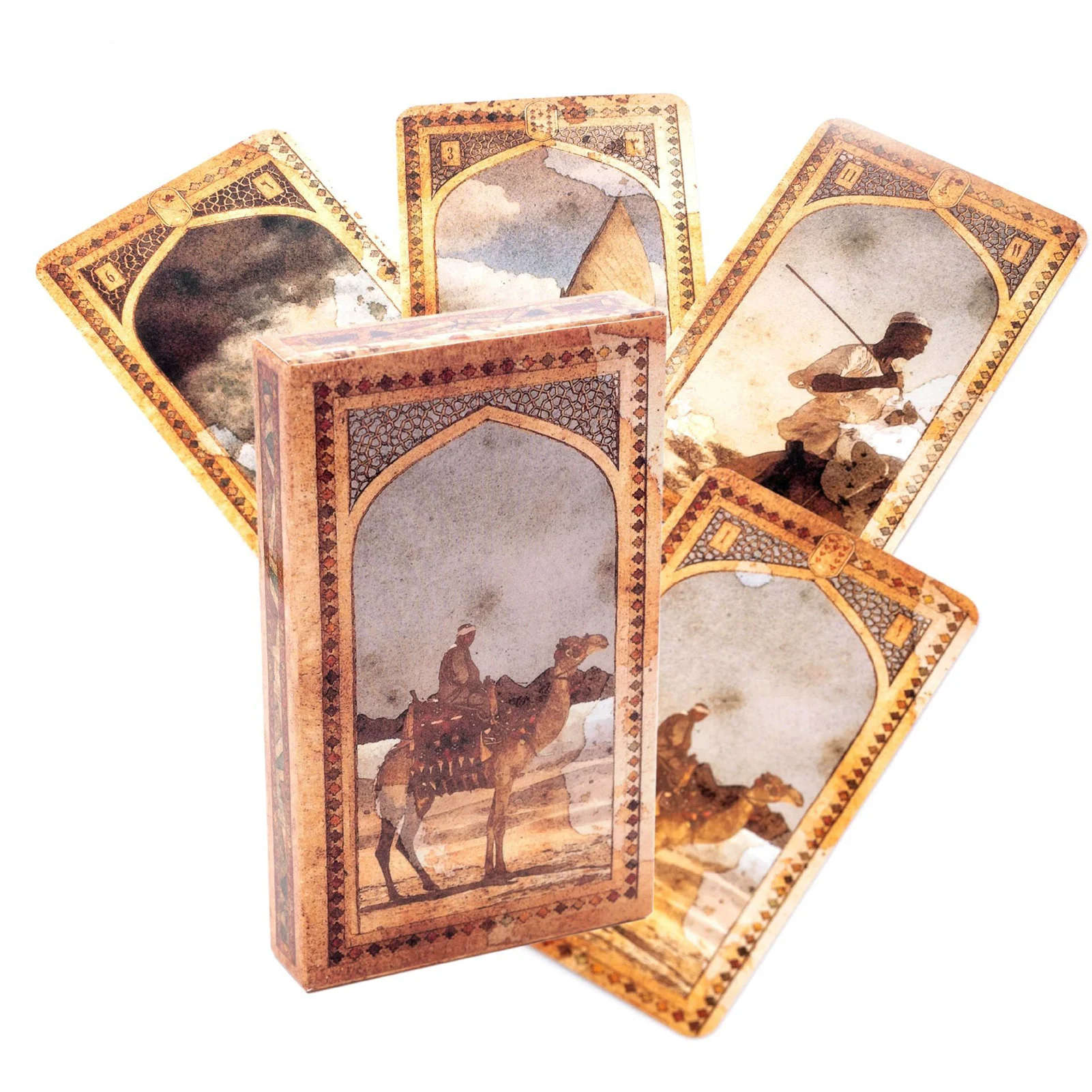 

Old Arabian Lenormand Oracle Cards 39 Cards Deck Tarots For Fate Divination Board Game Deck Fortune Telling Divination Tarot