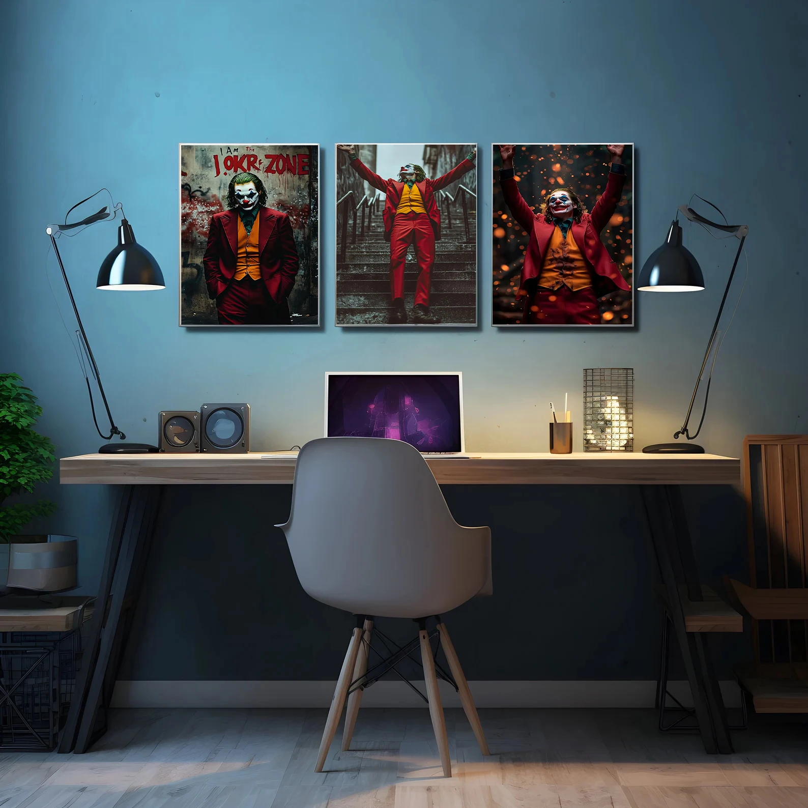 Самоклеящиеся постер из фильма J-Joker обои фигурки HD семейные фотографии украшение