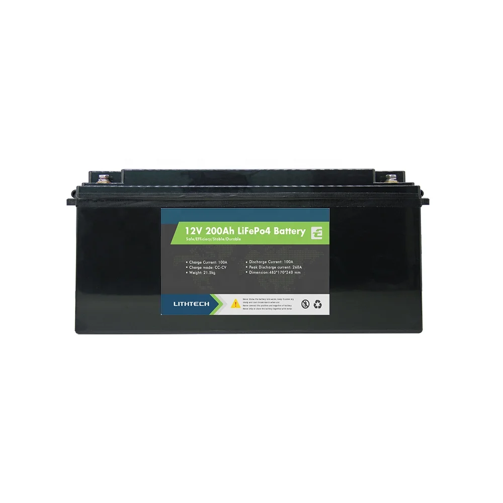 

New Lifepo4 Li ion 12V 24V 48V Deem Cycle 100AH 200AH 300AH Lithium Battery Pack for solar system