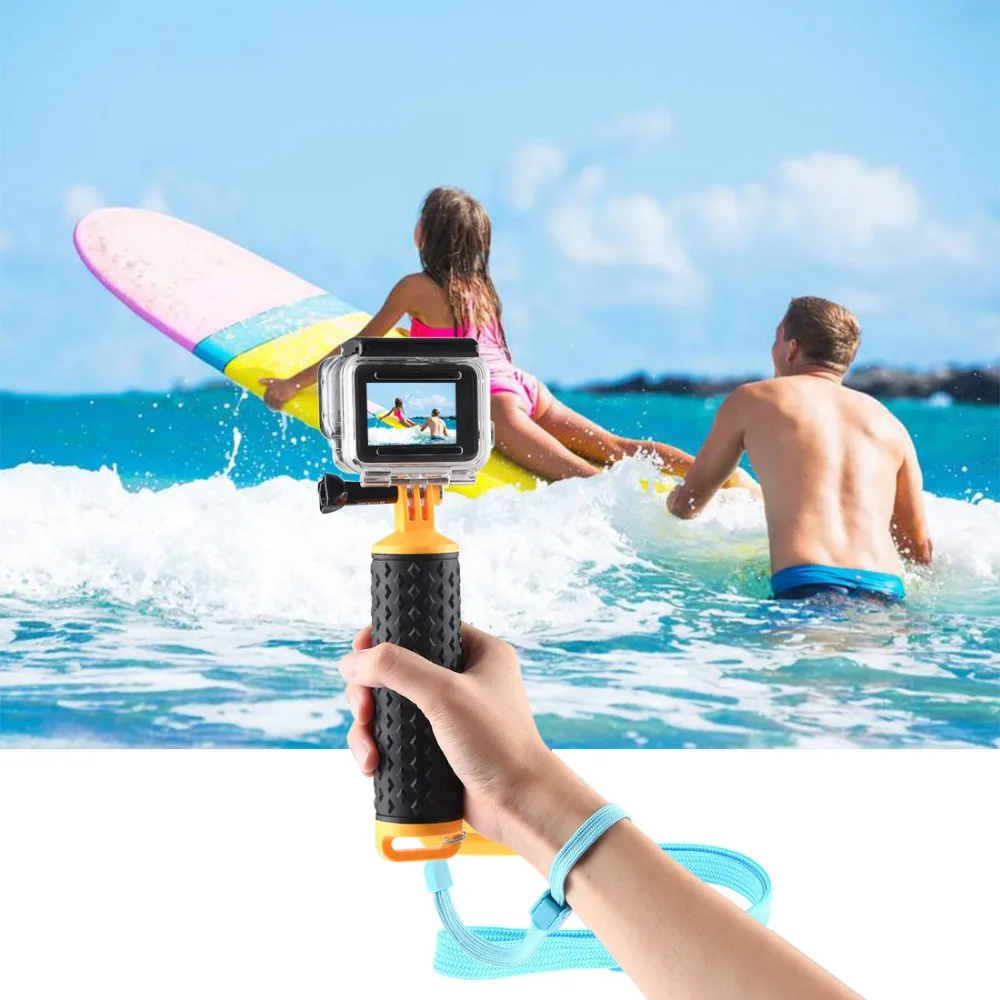 Плавающая рукоятка штатив плавучий стержень палка монопод для Gopro Go Pro Hero 9 8 7 6 5 4 3