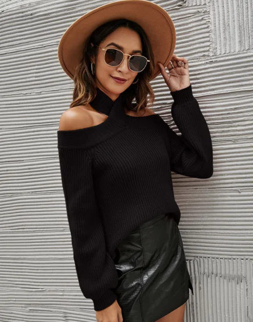 

2022 Winter New Maternity Pullover Long Sleeve Sweater Solid Color one