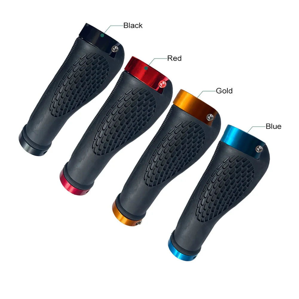 

Bicycle Grips MTB Ultraight Mountain Bike Handlebar Grip ADouble Lock On Cycling Grips