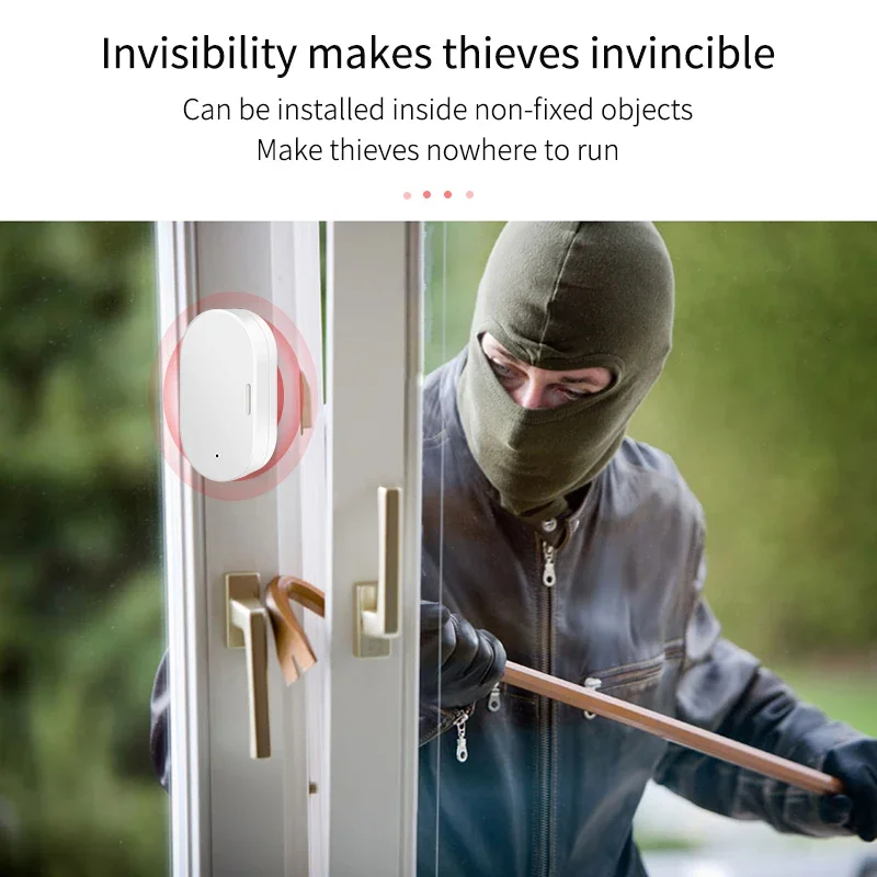 Tuya Zigbee 3 0 датчик двери окна умный дом детектор открытия и закрытия автоматизация