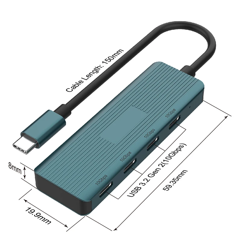 Многофункциональная док-станция Удлинительный кабель USB-адаптер Разветвитель