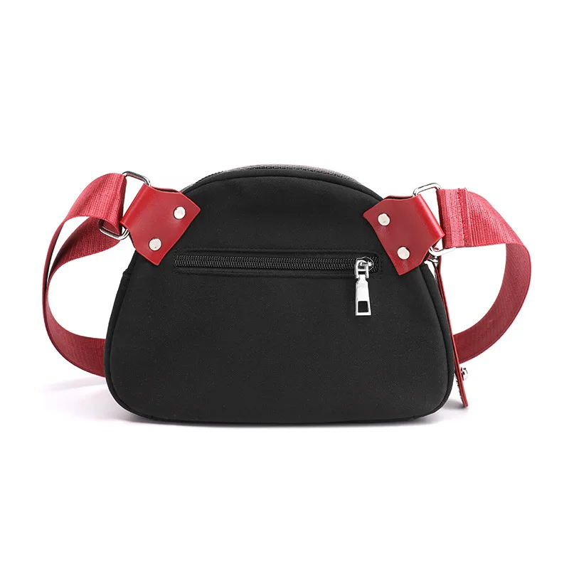 Waterproof Shell Small Shoulder Bag for Women Handbags Oxford Wide Strap Crossbody Bag Quality Soft Fashion Cross Body Purses