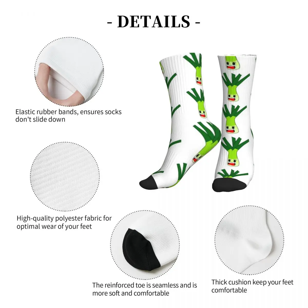 Спортивные носки со средней посадкой от Leek Larry An