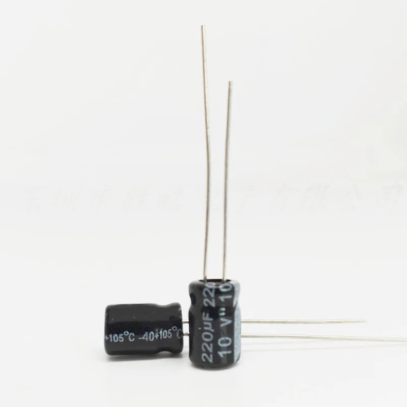 （1000PCS）   10V220UF   Aluminum Capacitor Electrolytic Capacitor  10V220UF   5*11MM   High Quality