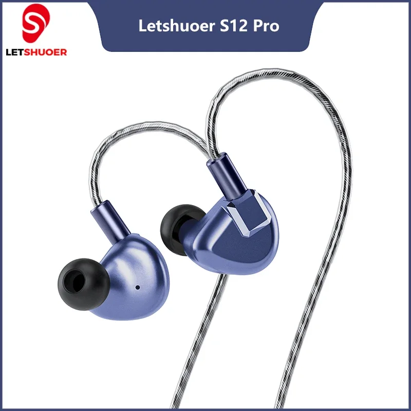 Letshuoer Shuoer S12 Pro проводные внутриканальные наушники