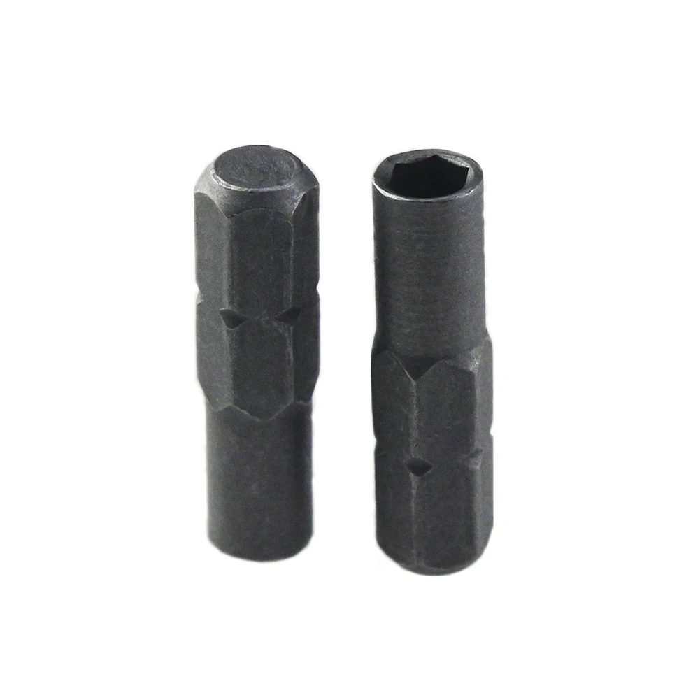 

2pcs 4mm To 6.35mm Socket Bit Adapter Hex Shank Screwdriver Bit Adapter Home Garden Tools Workshop Equipment