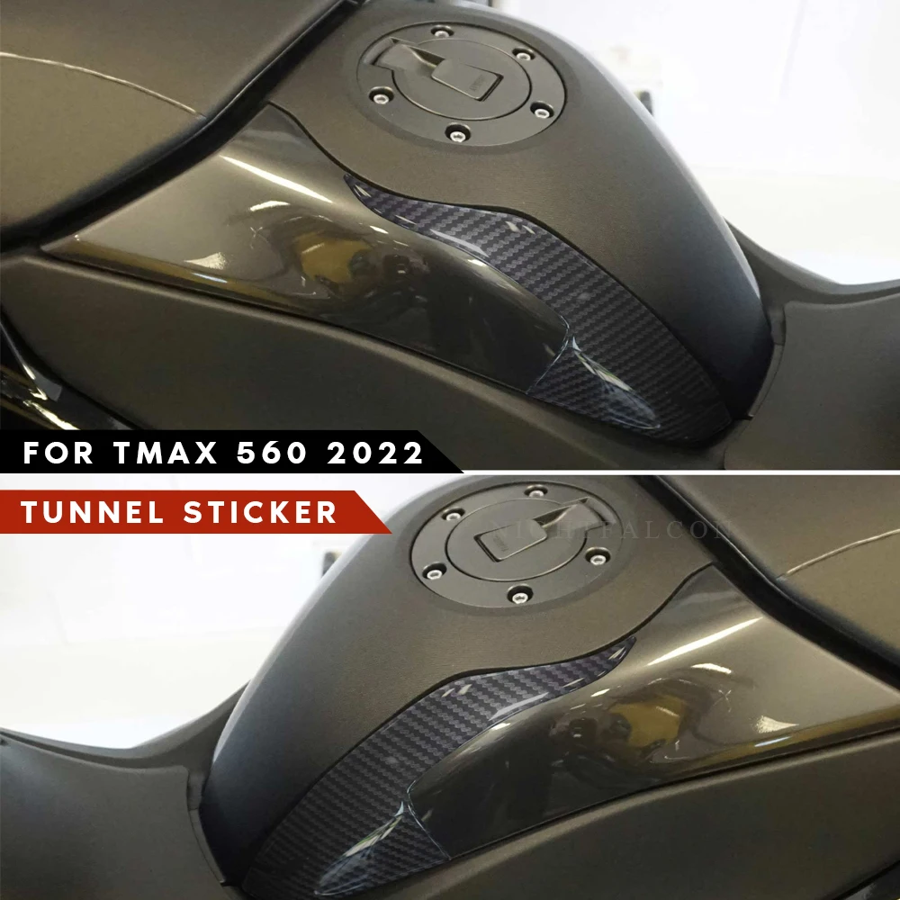 

Central pedal protection Sticker 3D Tank pad Stickers Oil Gas Protector Cover Decoration For yamaha tmax 560 2022