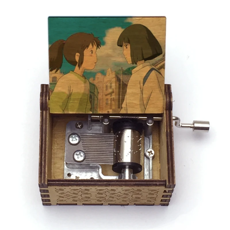 Chihiro Color Print Spirited Away Music Box Theme Always With Me Home Crafts Ornaments Decor Gift